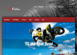 Flatline Industries Web Design